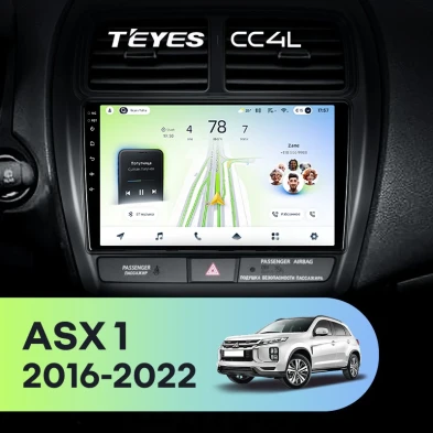 Штатная магнитола Teyes CC4L 6/64 Mitsubishi ASX (2016-2026) Тип-A