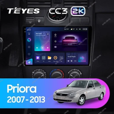 Штатная магнитола Teyes CC3 2K 6/128 Lada Priora 1 (2007-2013) F1