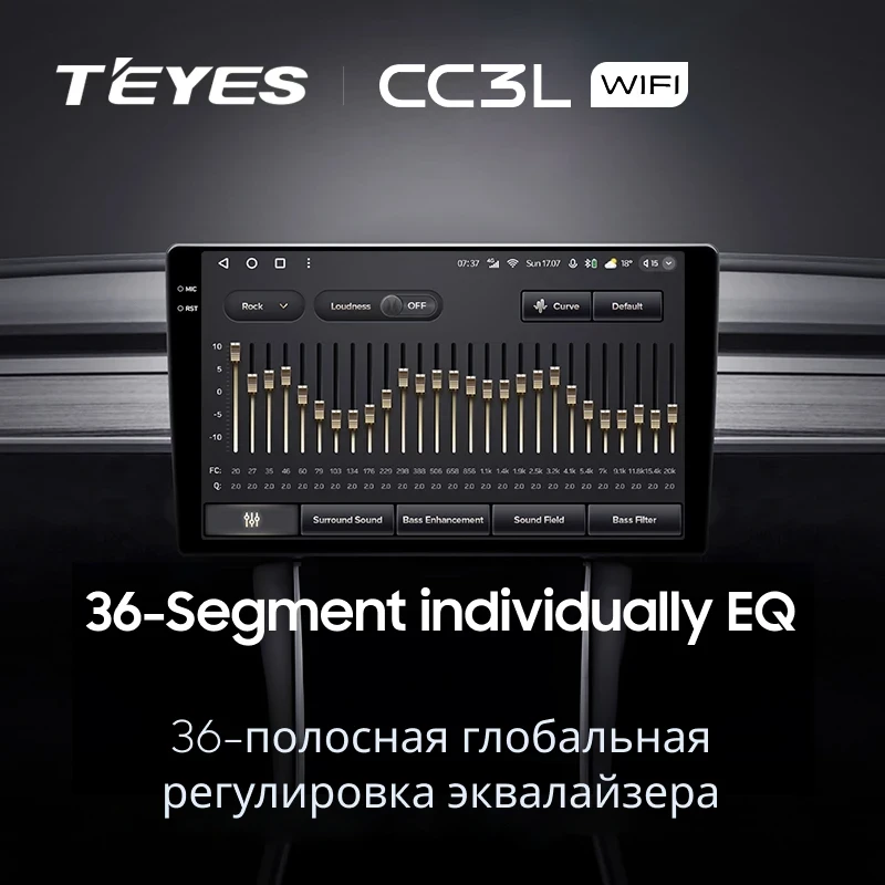 Штатная магнитола Teyes CC3L WiFi 2/32 Toyota Probox (2014-2026)
