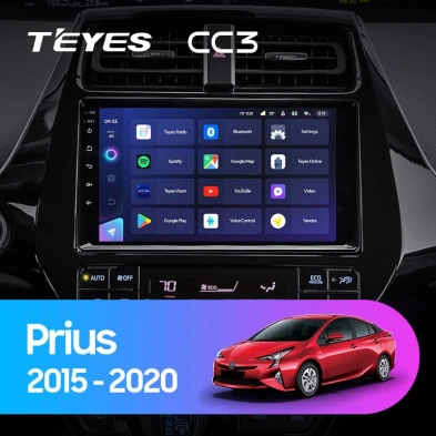 Штатная магнитола Teyes CC3 4/32 Toyota Prius XW50 (2015-2020)