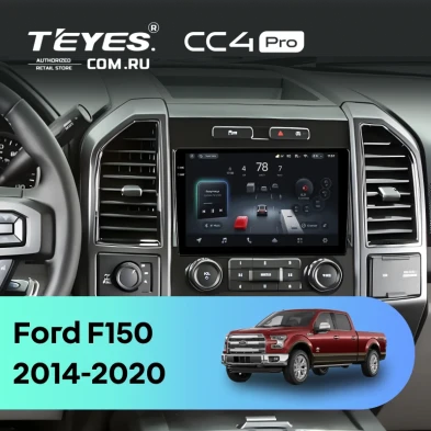 Штатная магнитола Teyes CC4 Pro 12/256 Ford F150 (2014-2020) Тип-A