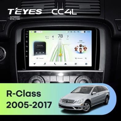 Штатная магнитола Teyes CC4L 6/64 Mercedes-Benz R-Class W251 R280 R300 R320 (2005-2017) F1