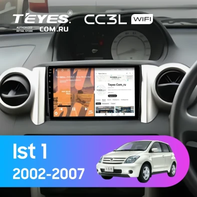Штатная магнитола Teyes CC3L WiFi 2/32 Toyota Ist 1 (2002-2007) Правый руль