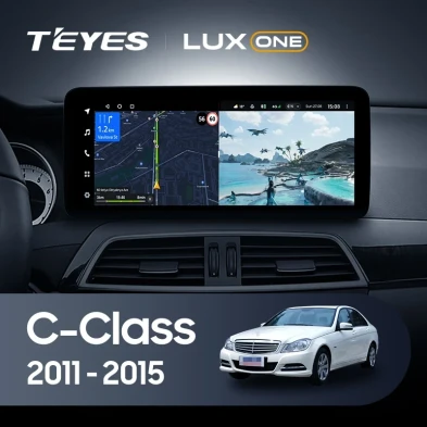 Штатная магнитола Teyes LUX ONE 6/128 Mercedes-Benz C-Class W204 C204 S204 (NTG 4.5) (2011-2015) Universal