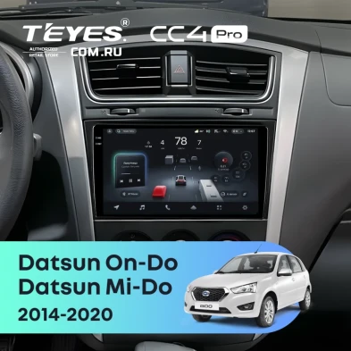 Штатная магнитола Teyes CC4 Pro 8/128 Datsun Mi-Do (2014-2020)