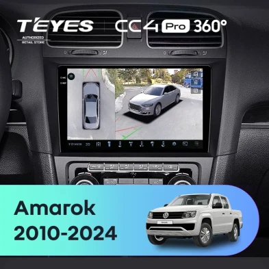 Штатная магнитола Teyes CC4 Pro 360 12/256 Volkswagen Amarok (2010-2024)