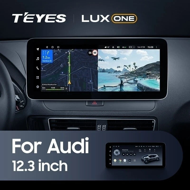 Штатная магнитола Teyes LUX ONE 6/128 Audi Q3 8U (2014-2018) (В)