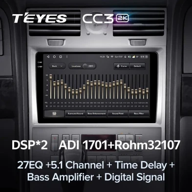 Штатная магнитола Teyes CC3 2K 4/32 Lincoln Navigator (2002-2006)