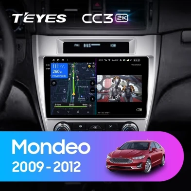 Штатная магнитола Teyes CC3 2K 6/128 Ford Mondeo (2009-2012) F3 (US EDITION)