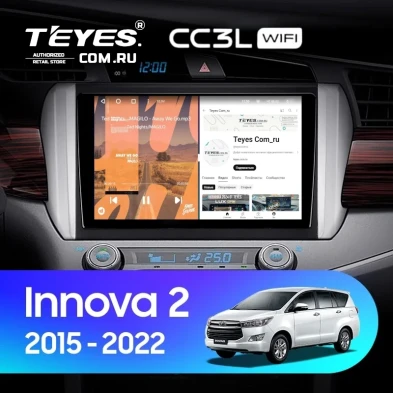 Штатная магнитола Teyes CC3L WiFi 2/32 Toyota Innova 2 (2015-2022)