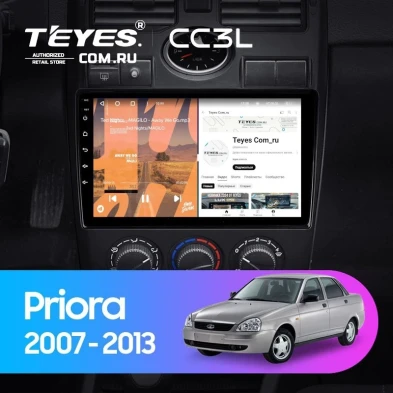 Штатная магнитола Teyes CC3L 4/32 Lada Priora 1 (2007-2013) F1