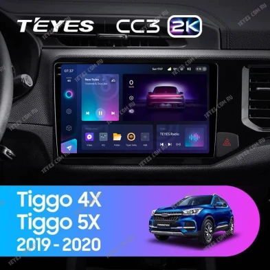 Штатная магнитола Teyes CC3 2K 6/128 Chery Tiggo 4X 5X (2019-2020)