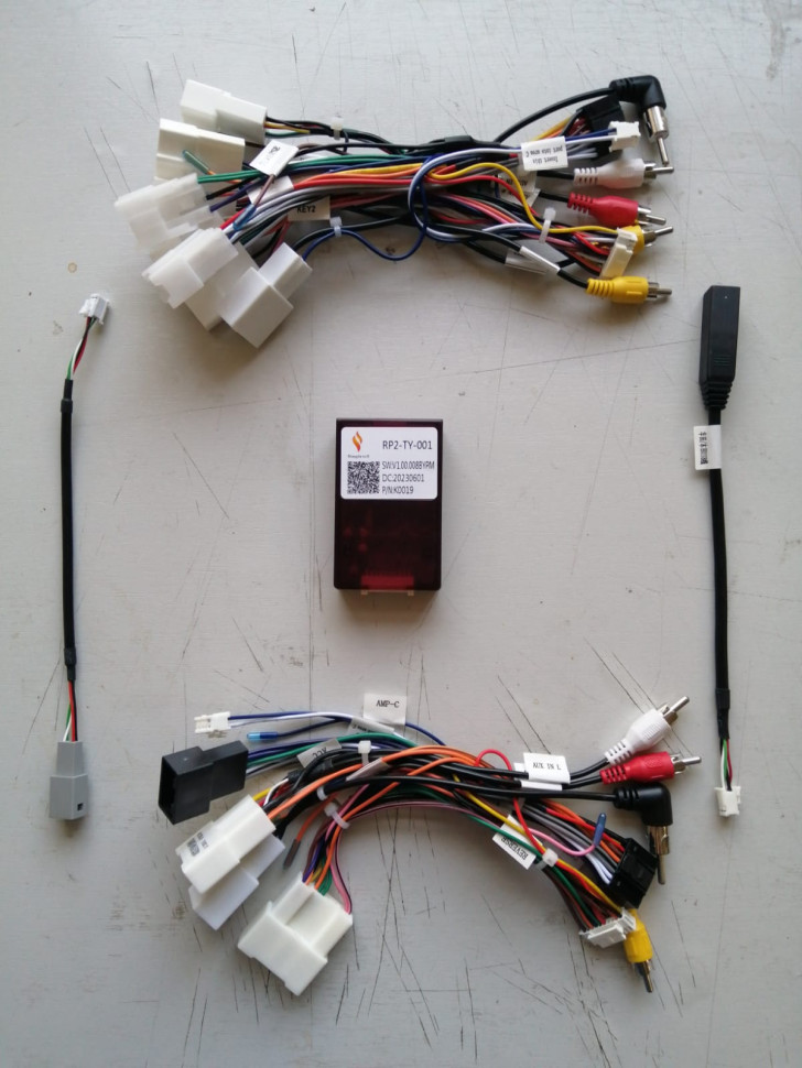 Проводка питания TEYES для Toyota Land Cruiser Prado 150 2022 + Canbus для подключения Android ГУ