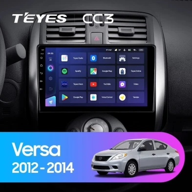 Штатная магнитола Teyes CC3 4/32 Nissan Sunny Versa C17 (2012-2014)