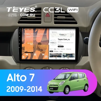 Штатная магнитола Teyes CC3L WiFi 2/32 Suzuki Alto 7 (2009-2014)