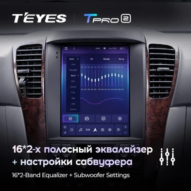 Штатная магнитола Tesla style Teyes TPRO 2 3/32 Kia Sorento BL (2002-2006)