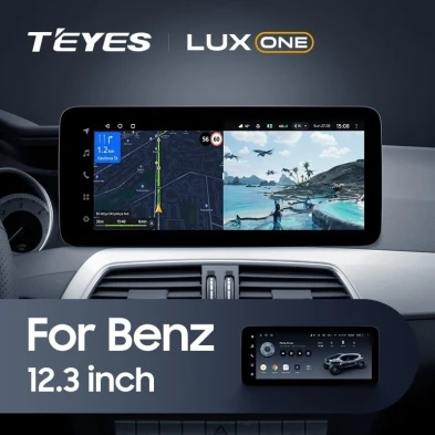 Штатная магнитола Teyes LUX ONE 6/128 Mercedes-Benz A-Class 3 W176 (NTG 5.0) (2015-2020)