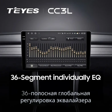 Штатная магнитола Teyes CC3L 4/32 Lada Vesta NG (2023-2026) Тип-A (матовая)