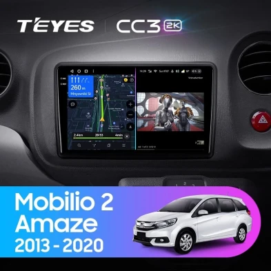 Штатная магнитола Teyes CC3 2K 4/64 Honda Mobilio 2 Amaze (2013-2020)