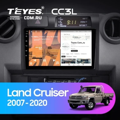 Штатная магнитола Teyes CC3L 4/64 Toyota Land Cruiser 70 Series LC 79 (2007-2020)