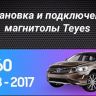 Штатная магнитола Teyes CC3 2K 6/128 Volvo XC60 I 1 (2008-2017) Тип-A