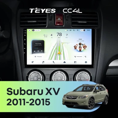 Штатная магнитола Teyes CC4L 6/64 Subaru XV (2011-2015) Тип-B