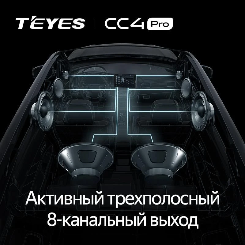 Штатная магнитола Teyes CC4 Pro 12/256 Mazda 323 BJ (2000-2003)