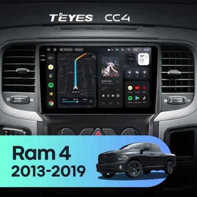 Штатная магнитола Teyes CC4 8/128 Dodge Ram 4 DJ DS (2013-2019) F3